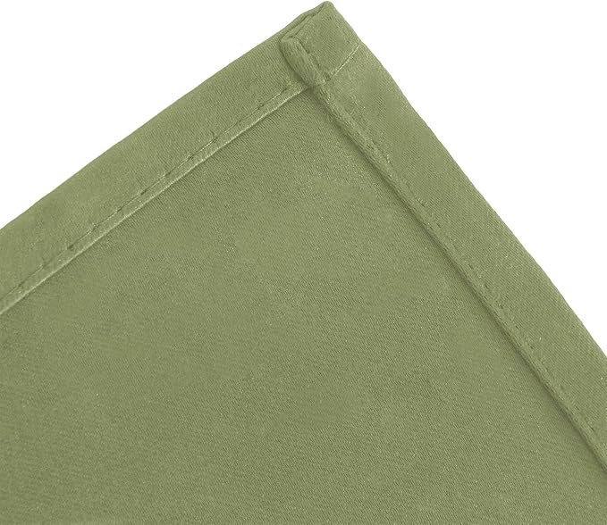 Sage Green Thermal Blackout Curtains/42 x 95 Inch/Set of 2 Panels Room - Image 7