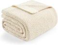 Snuggle Sac Ultra Soft Ivory Bedding Blanket Twin XL, Warm Fluffy Microfiber by SnuggleSac