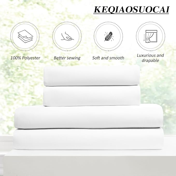 White Pinch Pleat Curtains 84 Inches Long 2 Panels, Track Memory Trained Luxury - Image 5