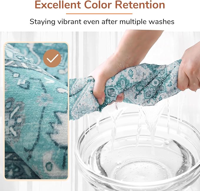 OPPODREAM Soft Area Rugs 3x5, Washable Rugs - Image 6