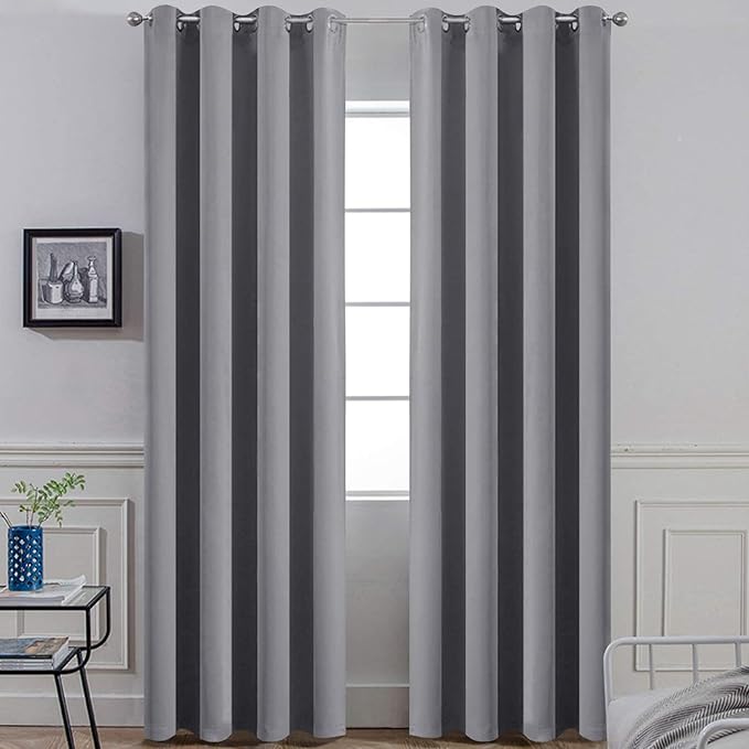 Yakamok Blackout Curtains Room Darkening Thermal Insulated Window Panels by Yakamok