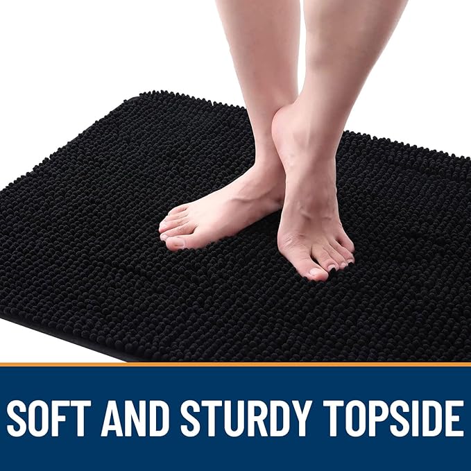 OLANLY Dog Door Mat for Muddy Paws 47x17, Absorbs Moisture and Dirt, Absorbent - Image 4