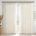 Topfinel Natural Pinch Pleated Linen Curtains 84 Inch Length 2 Panels by Topfinel