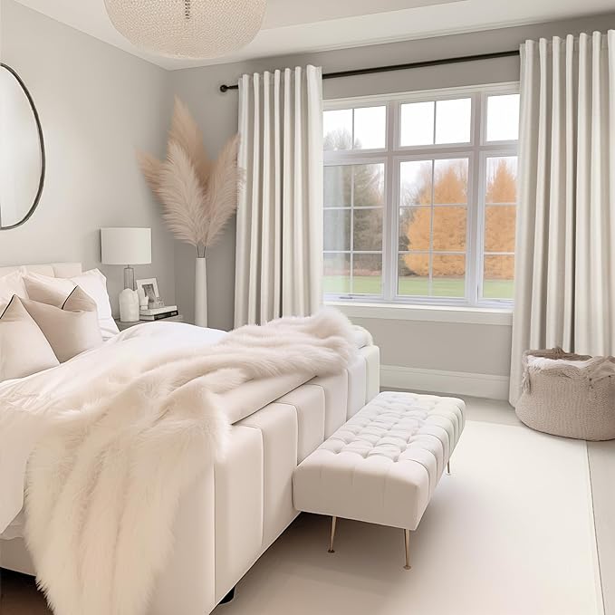 54 Inch Long Blackout Tiers Curtains - Image 5