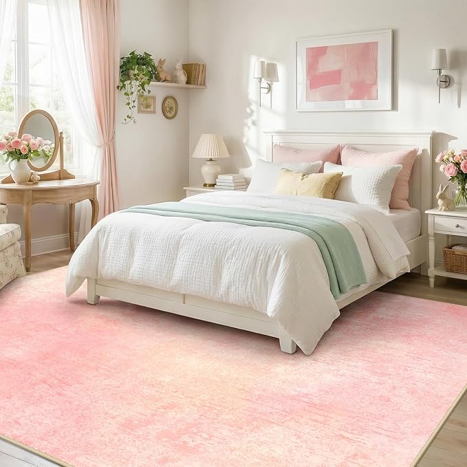 Washable Area Rugs 5'x7' Non-Slip Modern Abstract Soft - Image 3