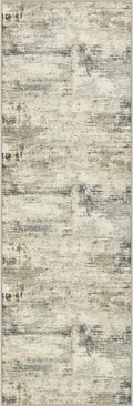 3x14 Washable Runner Rug：Modern Abstract Soft Carpet Ash Brown | by FXRHLP