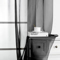 Short Sheer Curtains 30 Inches 2 Panels Set, Kitchen Tiers Light Filtering Rod by OWENIE