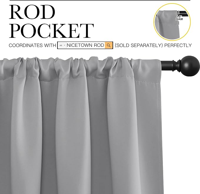 NICETOWN Window Curtains for Bedroom - Image 3