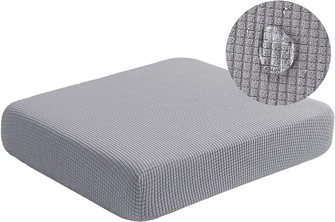 Water Repellent Sofa Cushion Slipcovers, Stretch Couch Cushion Covers, by Unknown