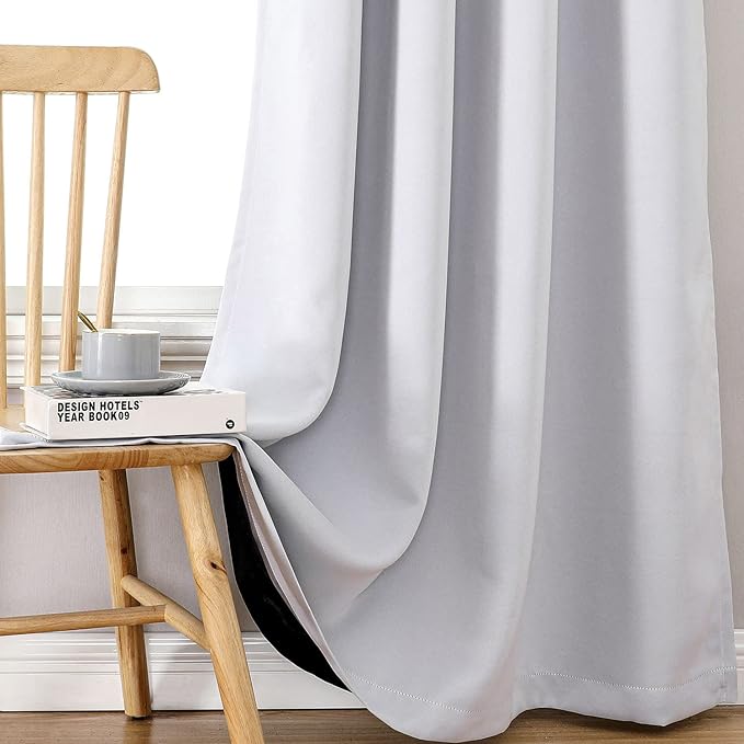 ChrisDowa 100% Blackout Curtains 63 inch Long - Image 7