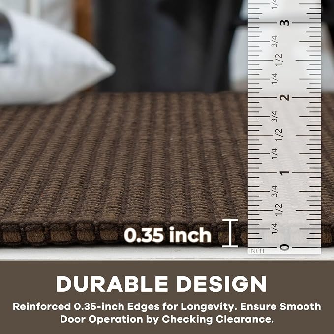KOZYFLY Extra Long Runners for Hallways 3x18 ft Washable Kitchen Runner Non - Image 4