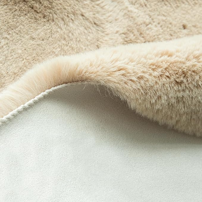 ORINOVA Round Rugs 8ft Shag Washable Fluffy Area Rugs - Image 9
