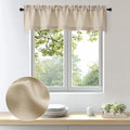 OWENIE Bob 1 PCS Linen Valances by OWENIE