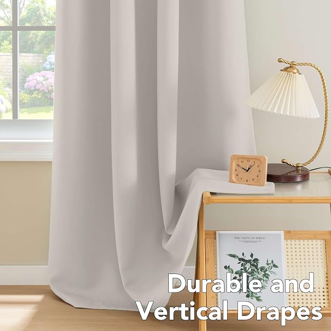 H.VERSAILTEX Premium Blackout Thermal Insulated Room Darkening Curtains - Image 8