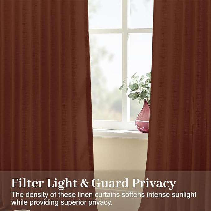 IVAPUPU Extra Long Pinch Pleated Curtains 108 Inch Long - Image 3