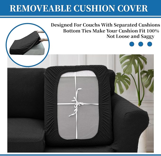 XINEAGE 2026 New 4 Pieces Couch Covers - Image 6