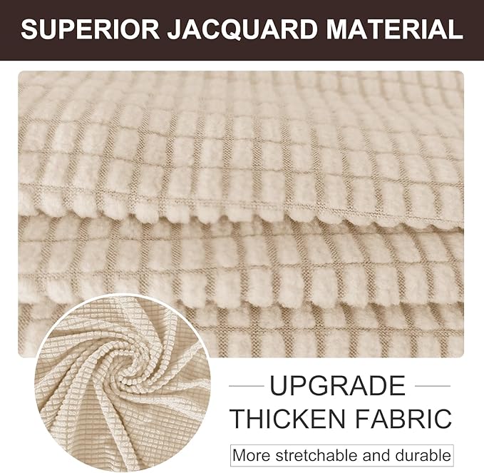 U-NICE HOME Stretch Couch Cover Sofa Cover Washable Sofa Slipcover Furniture - Image 4