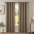 Joydeco Blackout Curtains 95 Inch Length 2 Panels Set, Thermal Insulated Long by JOYDECO