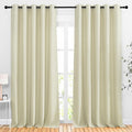NICETOWN Room Darkening 118 inch Long Curtains, Grommet Thermal Drapes Weighted by NICETOWN
