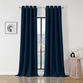 Joydeco Blackout Curtains 120 Inch Length 2 Panels Set, Thermal Insulated Long by JOYDECO