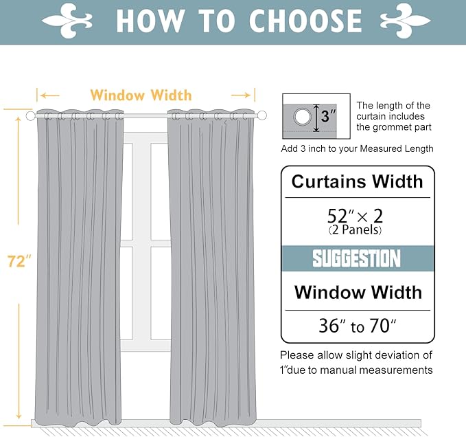 ChrisDowa 100% Blackout Curtains - Image 5