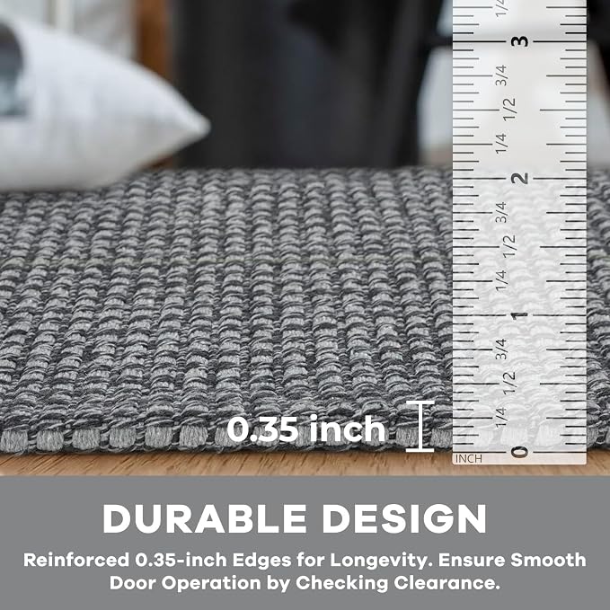 KOZYFLY Long Runners for Hallways 3x12 ft Washable Kitchen Runner Non Slip - Image 4