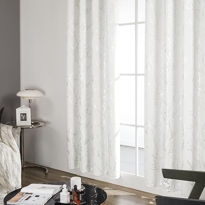 Deconovo Bedroom Curtains, Room Darkening Drapes, Thermal Insulated Soundproof - Image 4