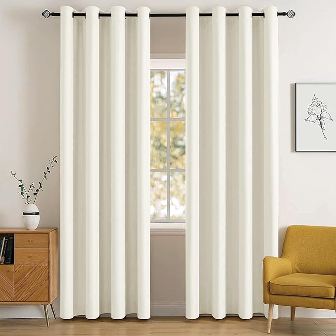 MIULEE Blackout Curtains for Bedroom Living Room Thermal Insulated Room by MIULEE