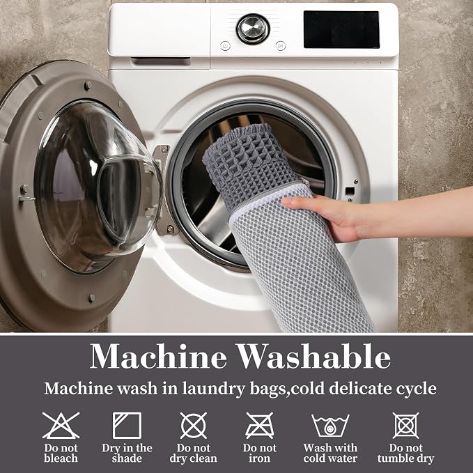 RESARE Waffle Bath Mat - Image 6