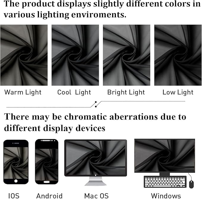 36 Inch Black Curtains Sheer Tiers - Image 7