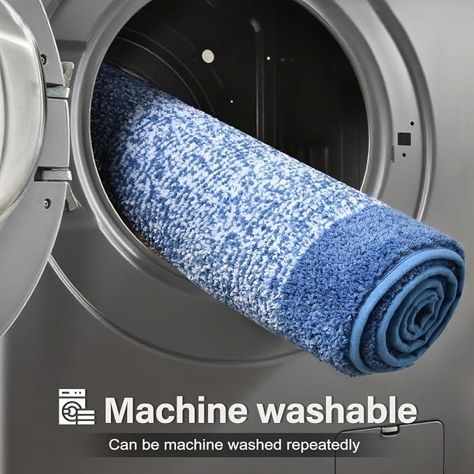 48x24 Long Bathroom Rugs Washable Non Slip, Soft Absorbent Quick Dry Mats - Image 9
