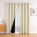 ChrisDowa 100% Blackout Curtains 102 inch Long by ChrisDowa