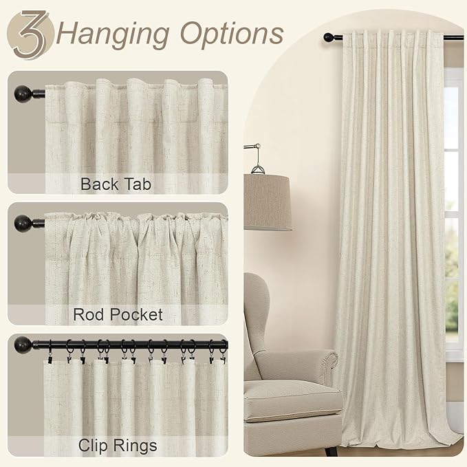 Short Small Blackout Curtains 54 Inches Long - Image 6