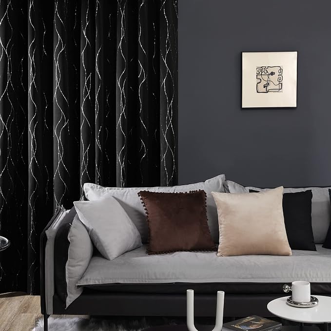 Deconovo Blackout Curtains for Bedroom, 72 Inch Length - Image 4