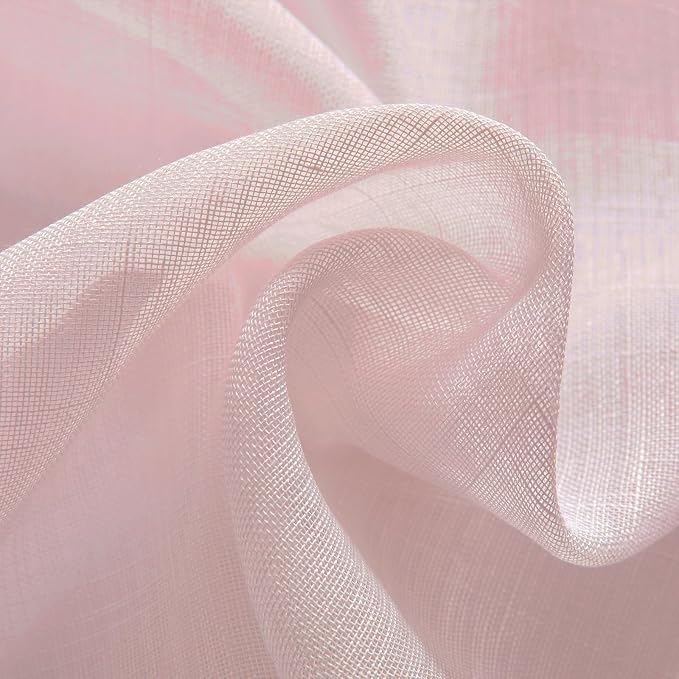 Joydeco Sheer Curtains for Living Room, Window Curtains Privacy Assured - Image 8