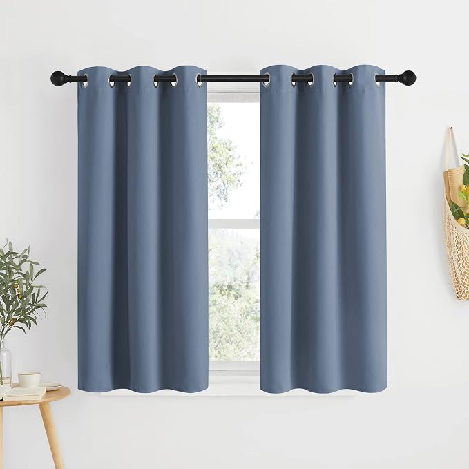 NICETOWN Kitchen Curtains Small Window Curtains & Drapes, Thermal Insulated by NICETOWN