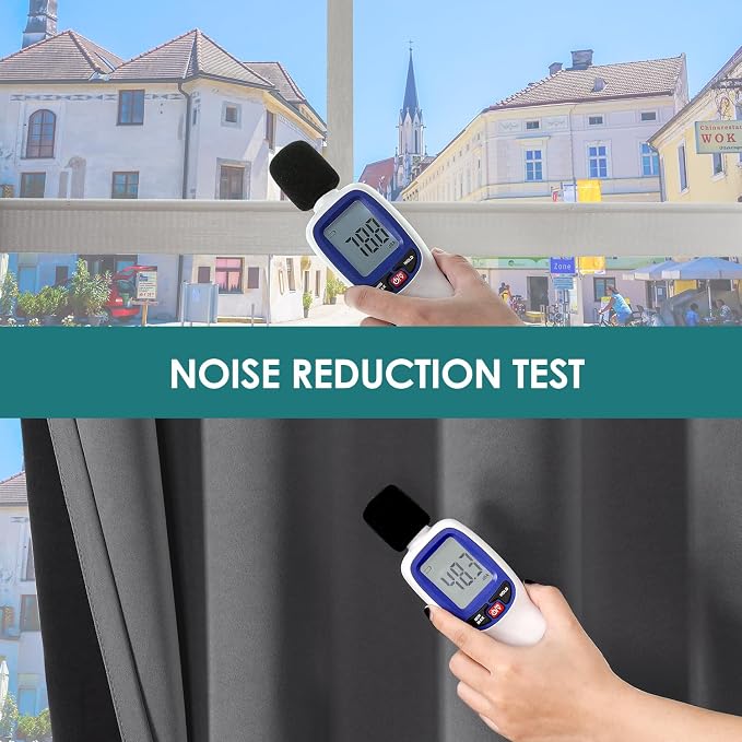 ChrisDowa 100% Blackout Curtains 84 inch Long - Image 3