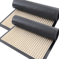 OLANLY 2-Pack Front Door Mats 59x23, Waterproof Heavy-Duty Doormats | Beige by OLANLY