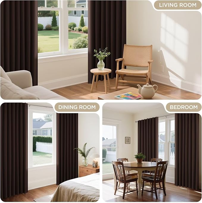 Joydeco 72 Inch Blackout Curtains - Image 7