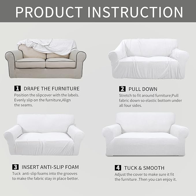 Easy-Going Stretch Couch Covers - Image 8