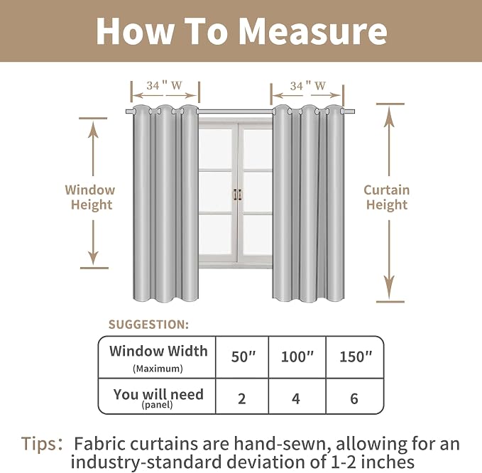 Semi Sheer Linen Curtains 72 inches Long - Image 7