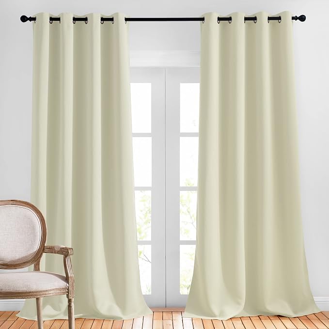 NICETOWN Light Blocking Curtains and Drapes Extra Long 120" by NICETOWN