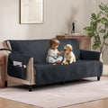 Quilted Grand Sofa Covers for 4 Cushion Couch, Couch Cover for Grand Sofa by Pamhaven
