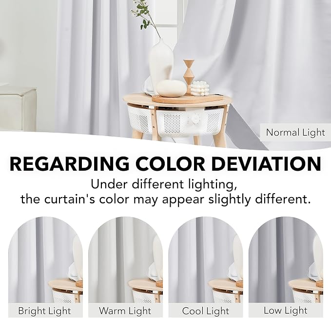 Deconovo Back Tab and Rod Pocket Blackout Curtains - Image 3