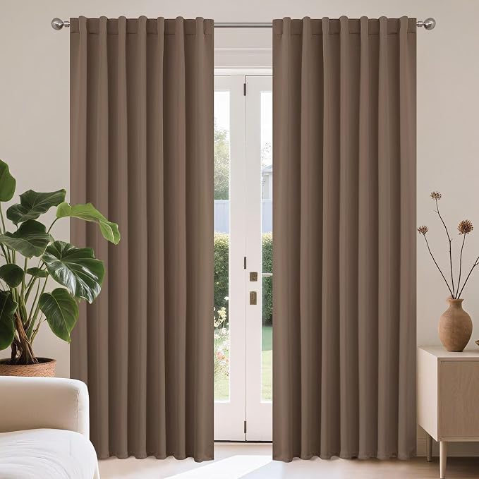 Joydeco 72 Inch Blackout Curtains by JOYDECO