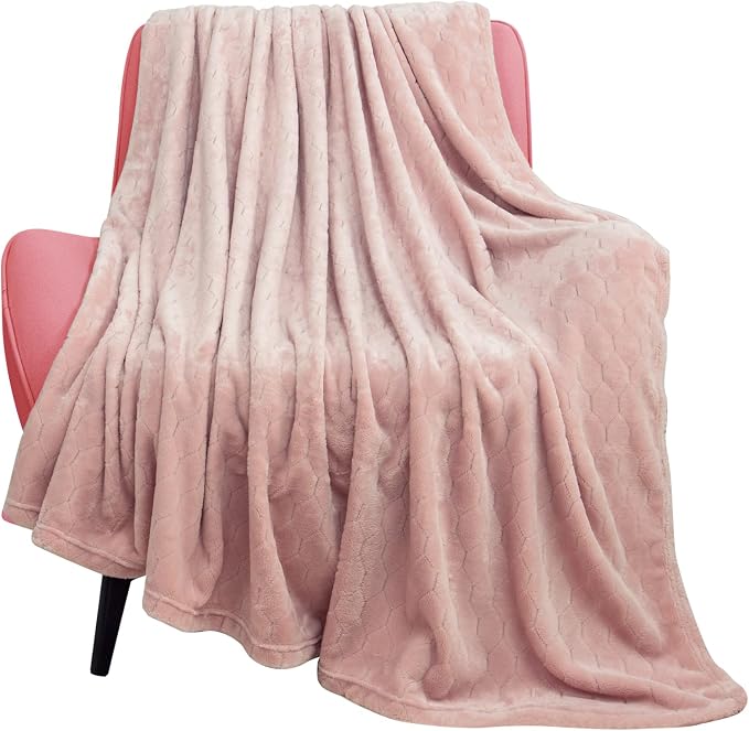 TOONOW Fleece Blanket Super Soft Cozy Throw Blanket 50" x 60", Lightweight by TOONOW
