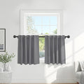 PONY DANCE Kitchen Curtains 36 inches Length by PONYDANCE