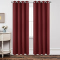 Joydeco Blackout Curtains 90 Inch Length 2 Panels Set, Thermal Insulated Long by JOYDECO