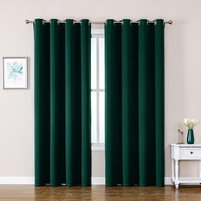 ChrisDowa Blackout Curtains 108 Inches Long 2 Panels Set by ChrisDowa