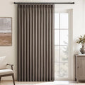 Topfinel 108 Inch Curtains 1 Panels Set, One Packs Pinch Pleat Back Tab by Topfinel